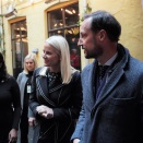 18. november: Kronprins Haakon og Kronprinsesse Mette-Marit er til stede på et frokostseminar om vold mot barn i regi av NRK Super og Redd Barna i Oslo. Foto: Redd Barna